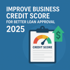 Improve Business Credit Score 2025, Business Credit Score Tips, Loan Approval for Small Business, Build Business Credit, Money Man 4 Business