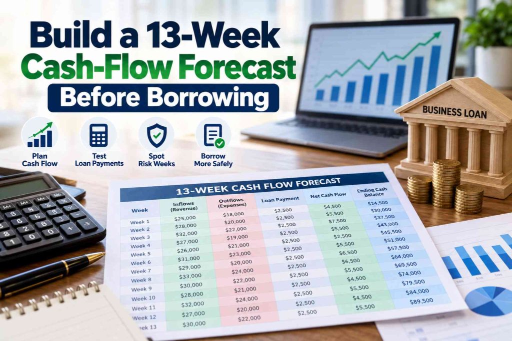 13-Week Cash-Flow Forecast A Smarter Way to Borrow