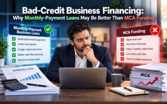 Bad-Credit Business Loans vs. MCA Funding