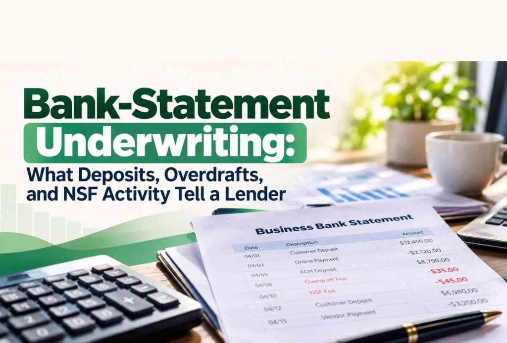 Bank-Statement Underwriting What Lenders See in Your Account