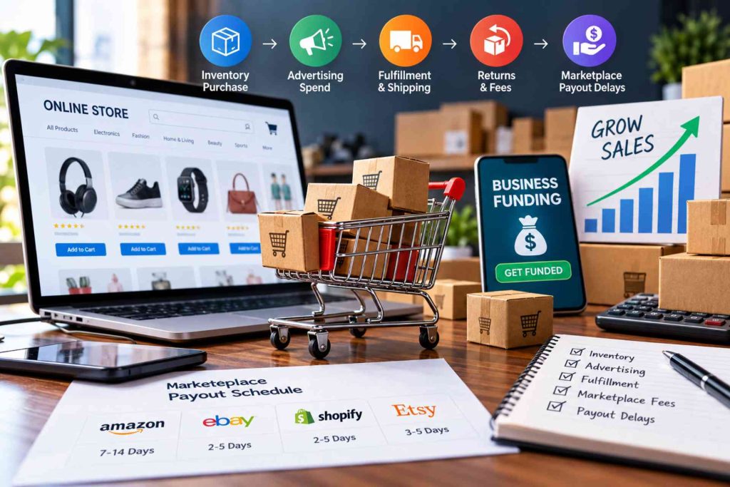 E-Commerce Business Financing Inventory, Ads, and Payout Delays