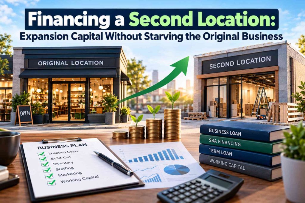 Financing a Second Business Location Without Hurting Cash Flow