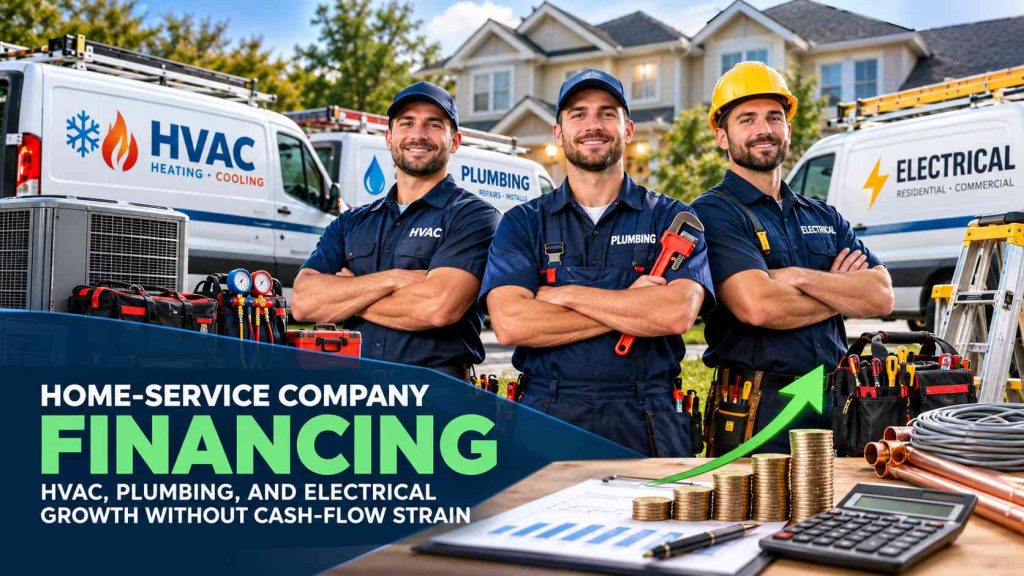 Home-Service Company Financing HVAC, Plumbing, and Electrical Growth Without Cash-Flow Strain
