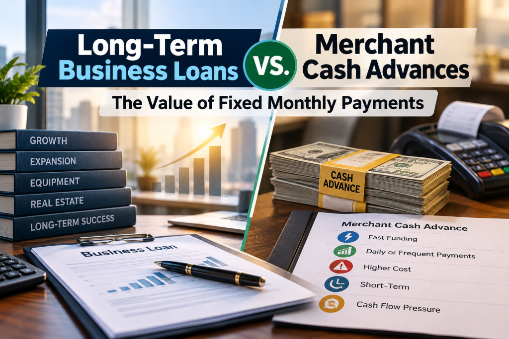 Houston Working Capital Loans vs. Cash Advances