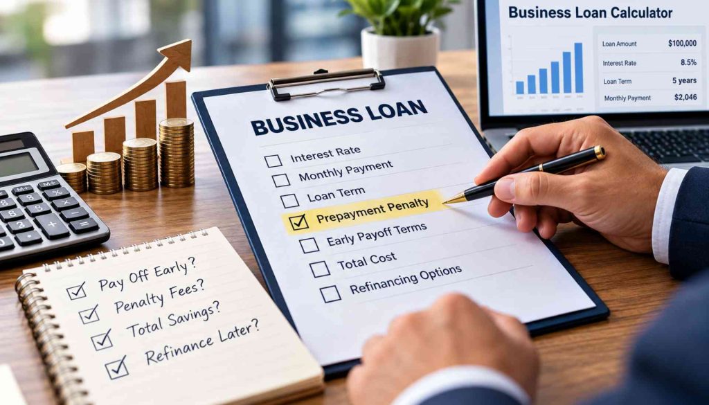 Prepayment Penalties: What Business Owners Should Check First