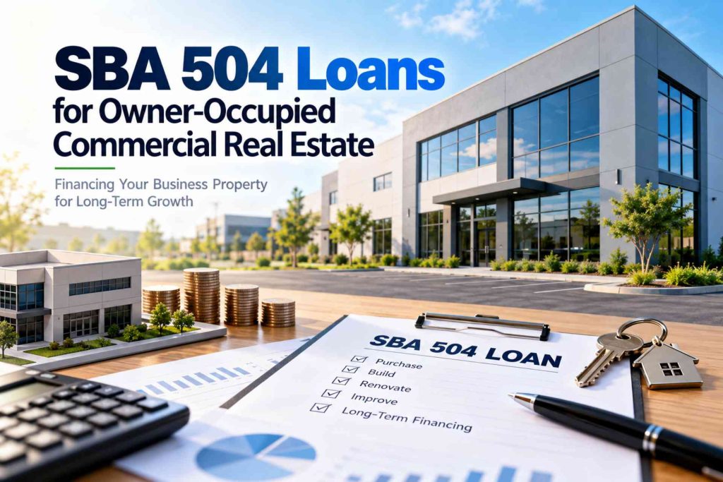 SBA 504 Loans for Owner-Occupied Commercial Real Estate