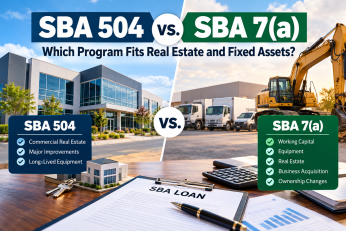 SBA 504 vs. SBA 7(a) for Real Estate and Fixed Assets
